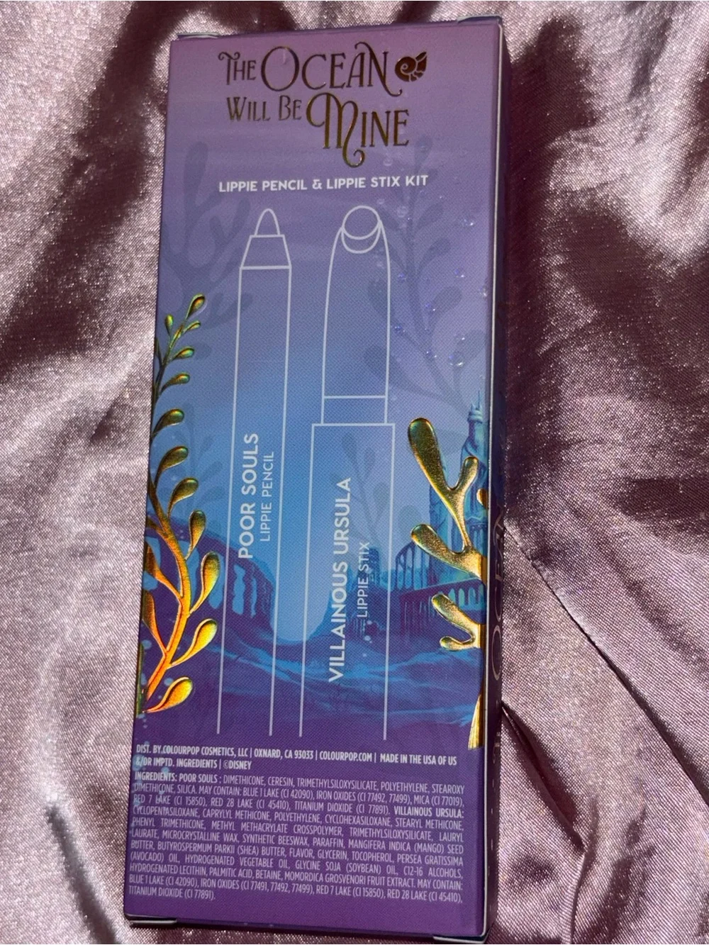 💝NIB ColourPop Lippie Pencil & Lippie Stix- Ursula💝